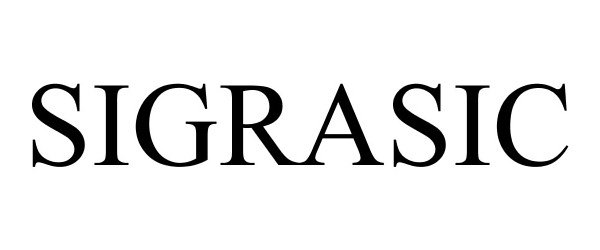 Trademark Logo SIGRASIC