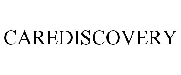 Trademark Logo CAREDISCOVERY