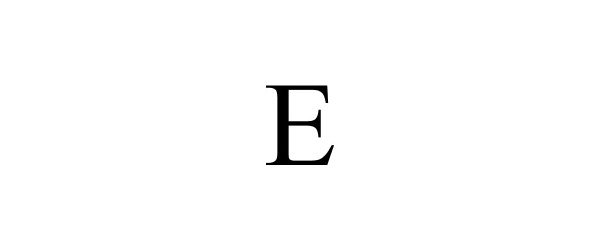 Trademark Logo E