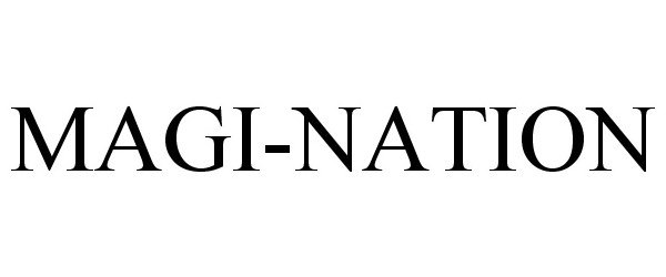 Trademark Logo MAGI-NATION