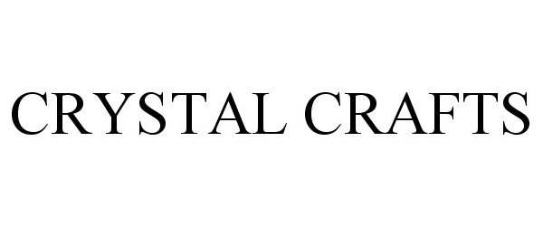 Trademark Logo CRYSTAL CRAFTS