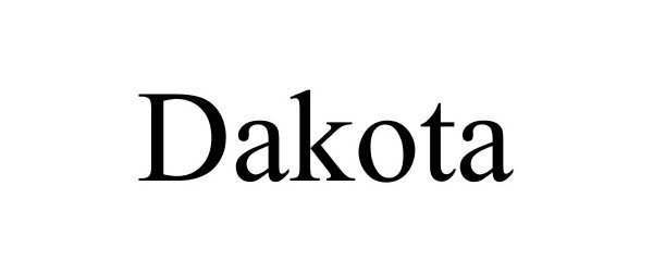 Trademark Logo DAKOTA