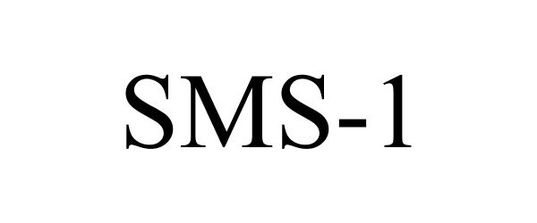 Trademark Logo SMS-1