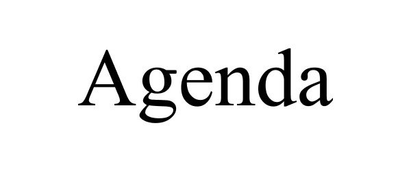 AGENDA