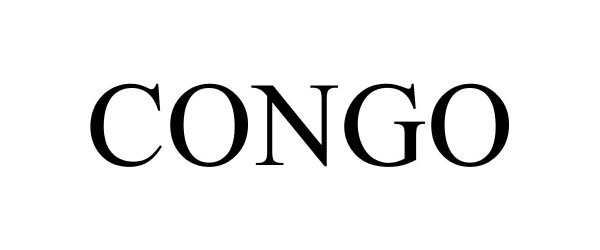 Trademark Logo CONGO