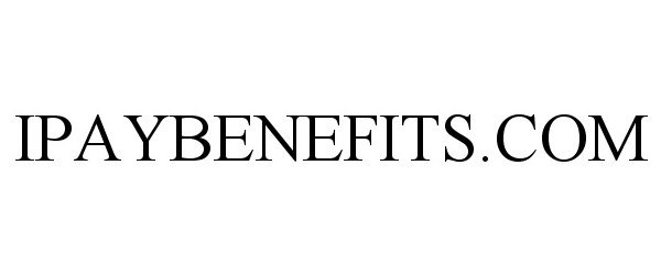 Trademark Logo IPAYBENEFITS.COM