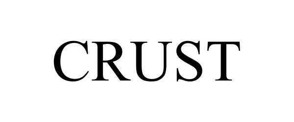 Trademark Logo CRUST
