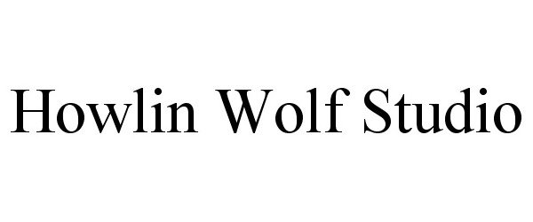 Trademark Logo HOWLIN WOLF STUDIO