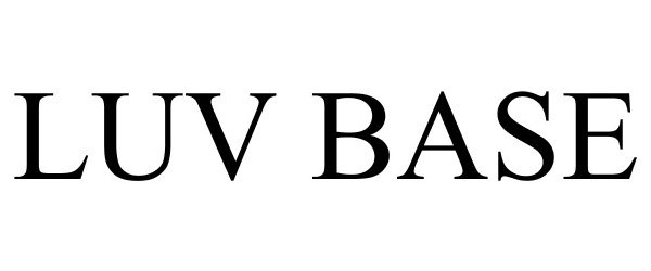Trademark Logo LUV BASE