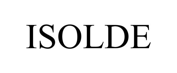 Trademark Logo ISOLDE