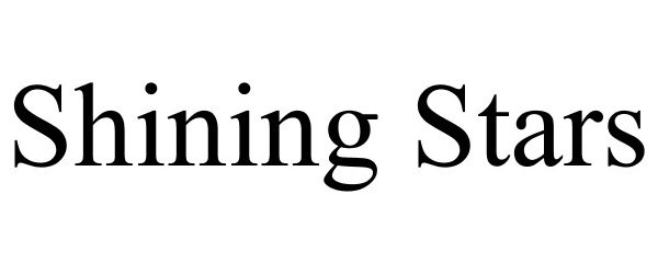 Trademark Logo SHINING STARS