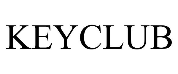 Trademark Logo KEYCLUB