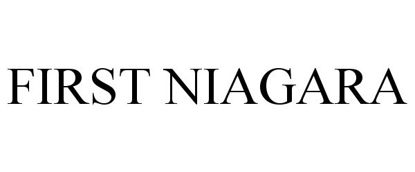 Trademark Logo FIRST NIAGARA