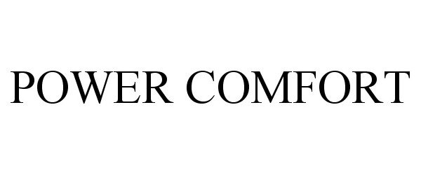 Trademark Logo POWER COMFORT