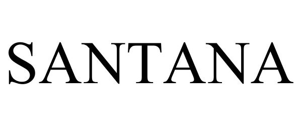 Trademark Logo SANTANA