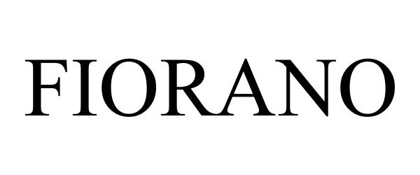 Trademark Logo FIORANO