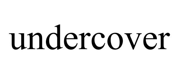 Trademark Logo UNDERCOVER