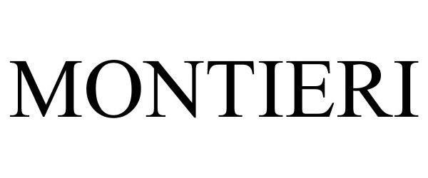 Trademark Logo MONTIERI