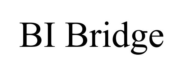  BI BRIDGE