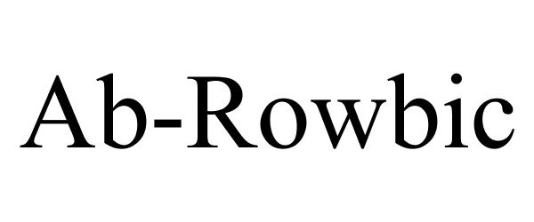  AB-ROWBIC