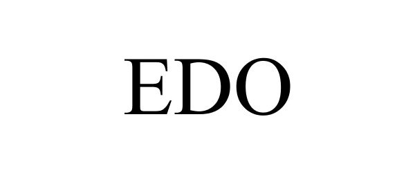 Trademark Logo EDO