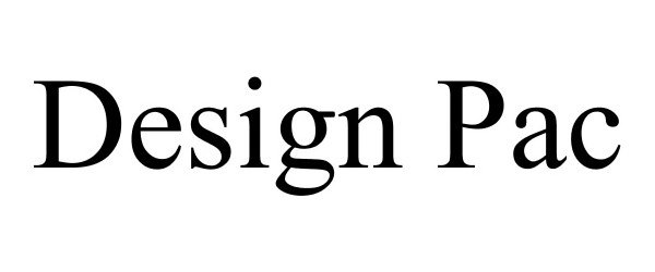 Trademark Logo DESIGN PAC