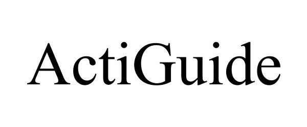 Trademark Logo ACTIGUIDE