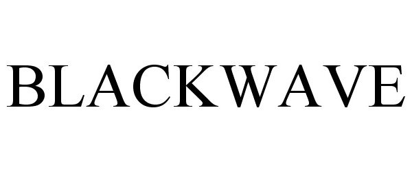  BLACKWAVE