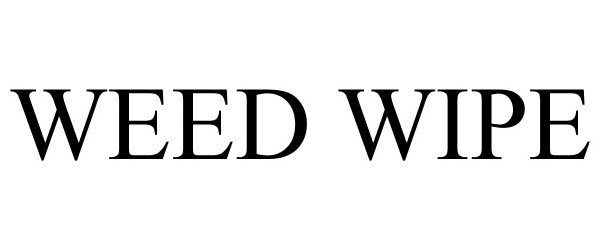 Trademark Logo WEED WIPE