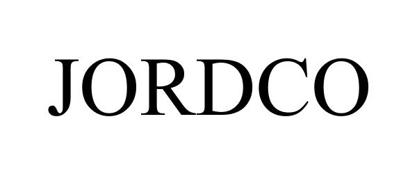 Trademark Logo JORDCO