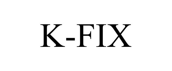 Trademark Logo K-FIX