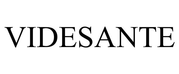 Trademark Logo VIDESANTE