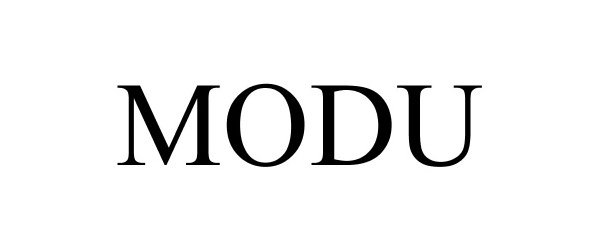 Trademark Logo MODU
