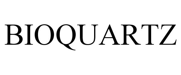 Trademark Logo BIOQUARTZ