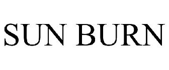 Trademark Logo SUN BURN