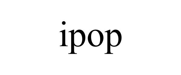 Trademark Logo IPOP