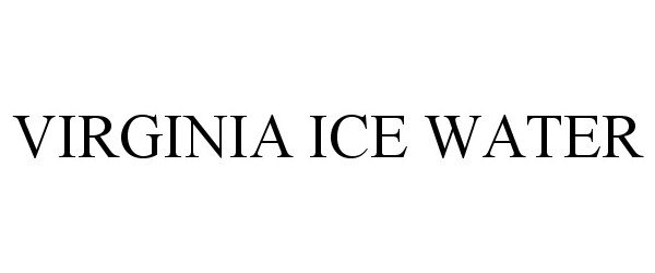  VIRGINIA ICE WATER