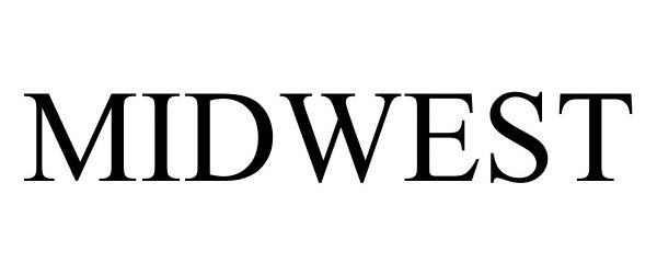 Trademark Logo MIDWEST
