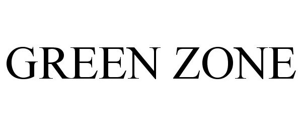 Trademark Logo GREEN ZONE