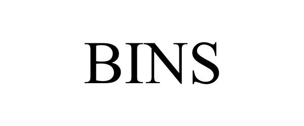 Trademark Logo BINS