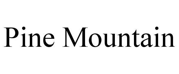 Trademark Logo PINE MOUNTAIN