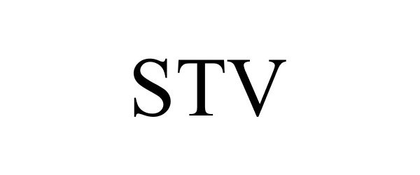 Trademark Logo STV