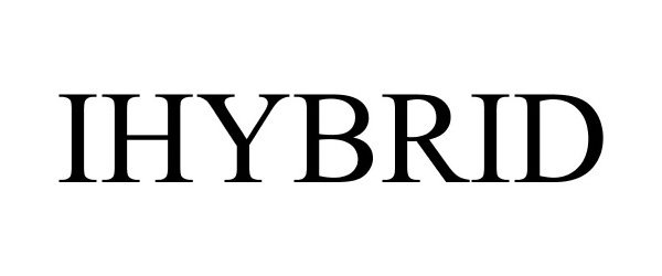 Trademark Logo IHYBRID