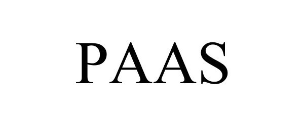 Trademark Logo PAAS