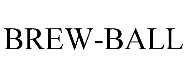 Trademark Logo BREW-BALL