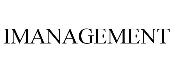 Trademark Logo IMANAGEMENT