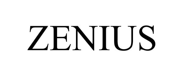 Trademark Logo ZENIUS