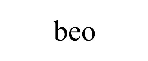 Trademark Logo BEO