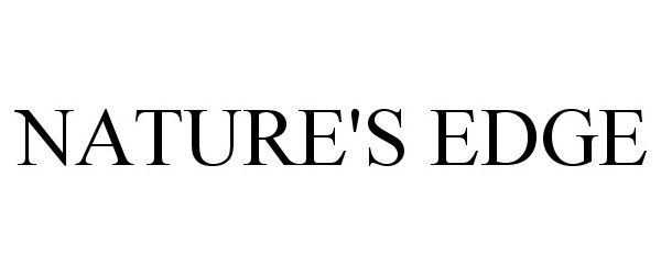 Trademark Logo NATURE'S EDGE