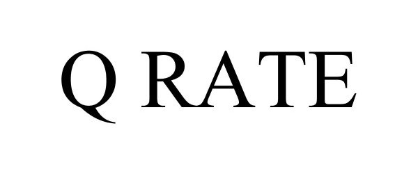 Trademark Logo Q RATE